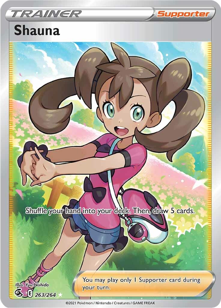 Shauna (263/264) [Sword & Shield: Fusion Strike] | I Want That Stuff Brandon