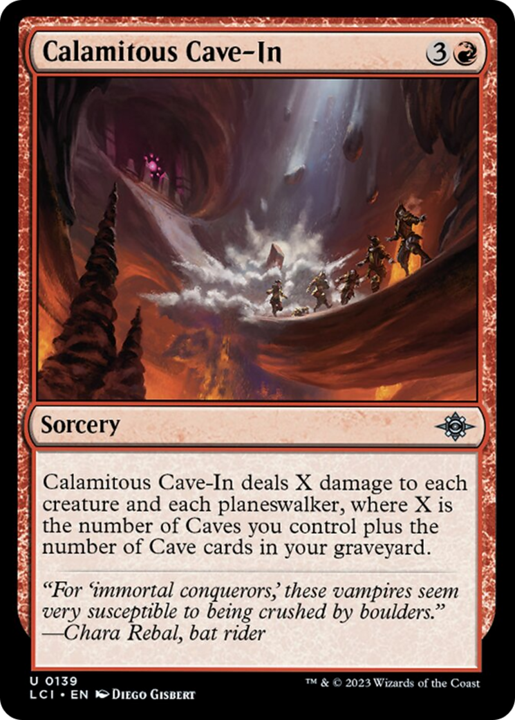 Calamitous Cave-In [The Lost Caverns of Ixalan] | I Want That Stuff Brandon