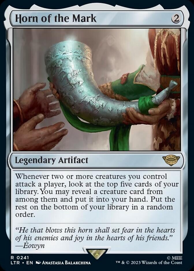 Horn of the Mark [The Lord of the Rings: Tales of Middle-Earth] | I Want That Stuff Brandon