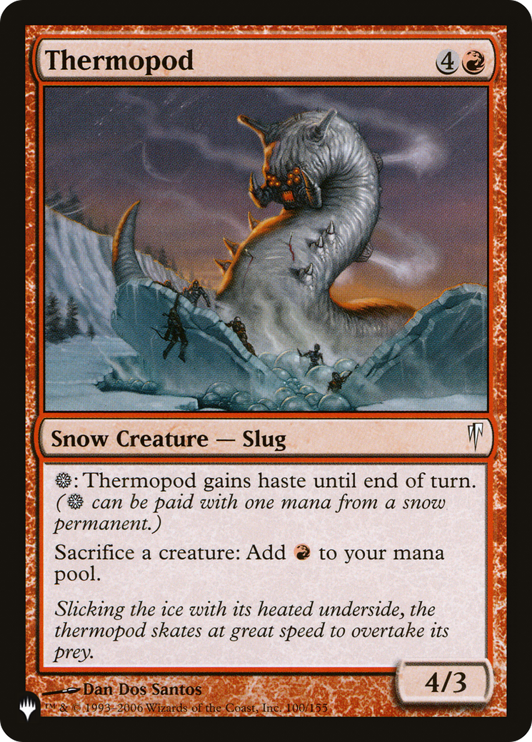 Thermopod [The List Reprints] | I Want That Stuff Brandon