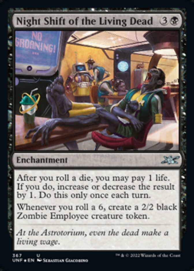 Night Shift of the Living Dead (Galaxy Foil) [Unfinity] | I Want That Stuff Brandon