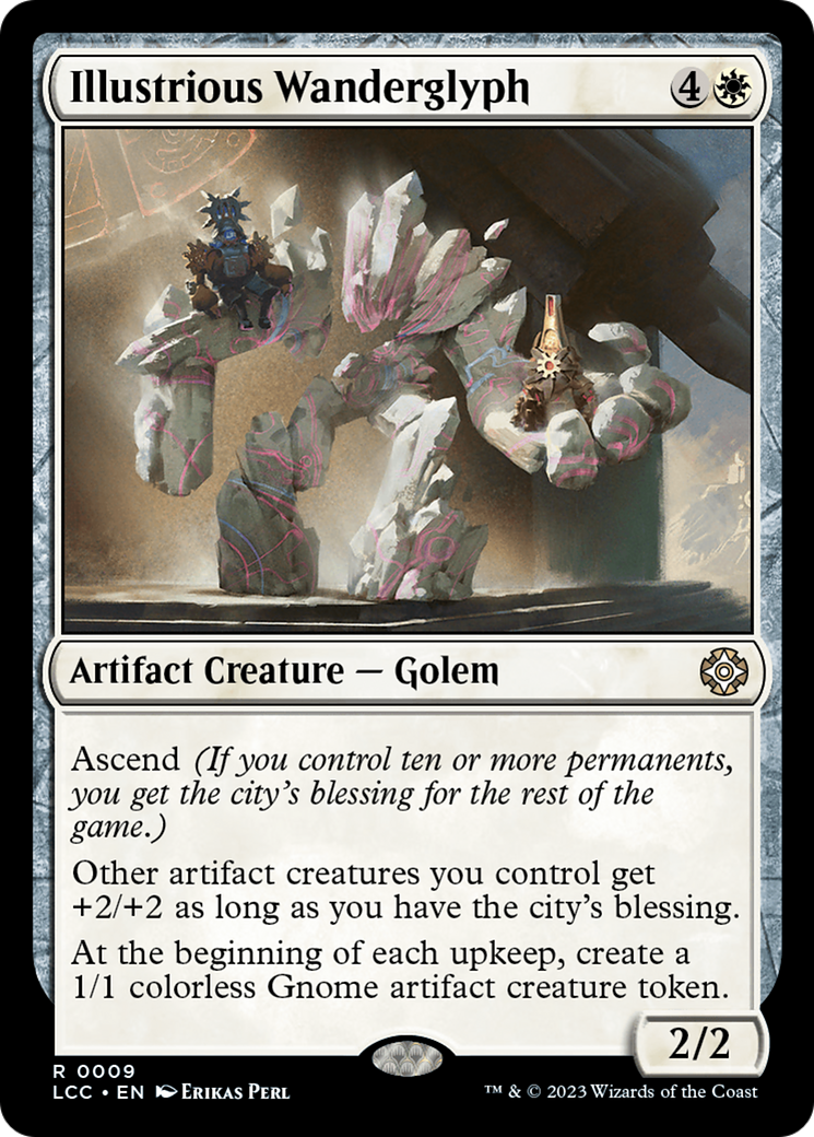 Illustrious Wanderglyph [The Lost Caverns of Ixalan Commander] | I Want That Stuff Brandon