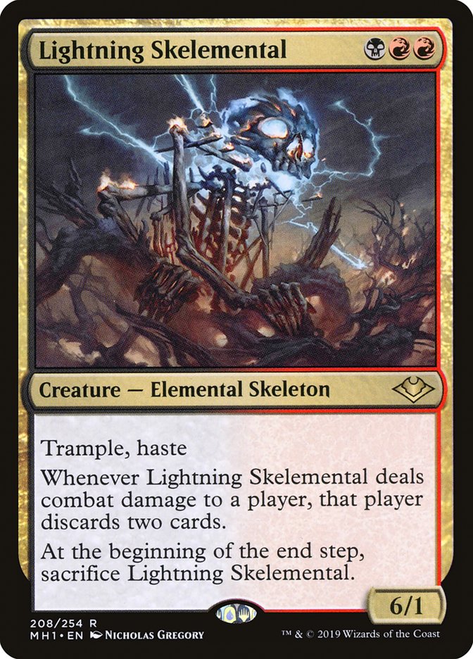 Lightning Skelemental [Modern Horizons] | I Want That Stuff Brandon