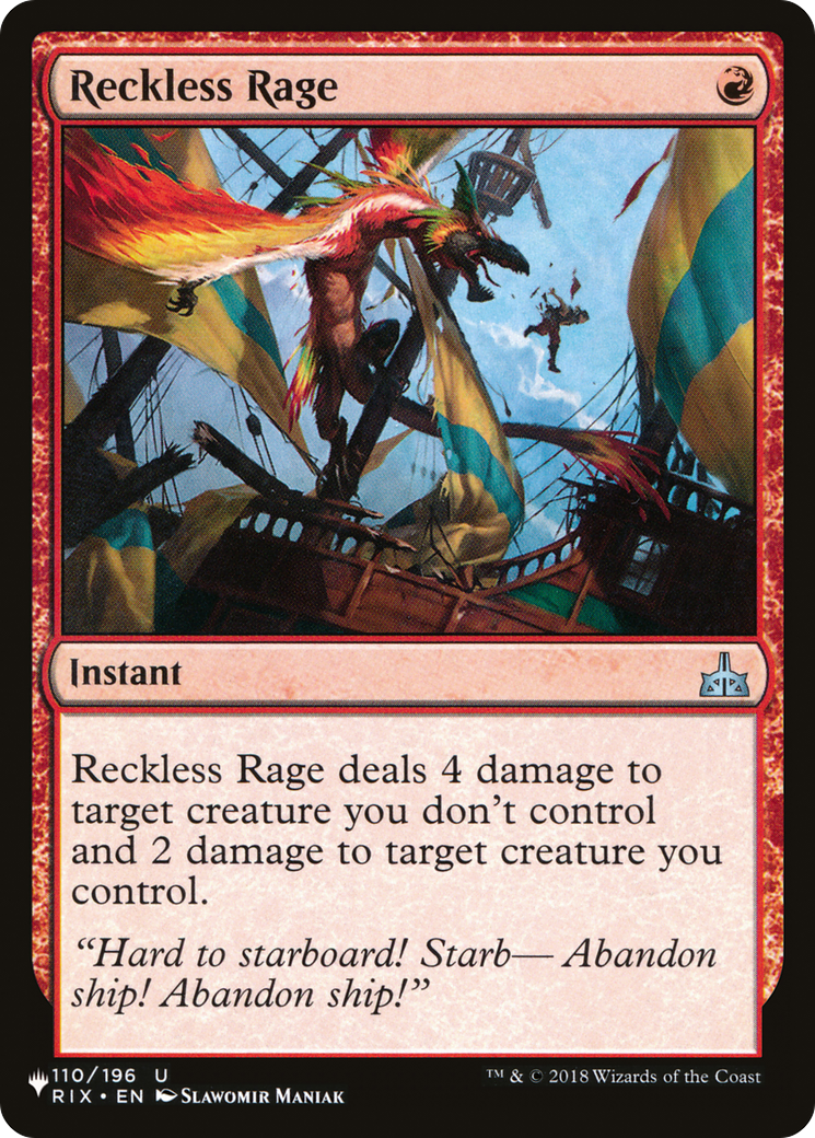 Reckless Rage [The List] | I Want That Stuff Brandon