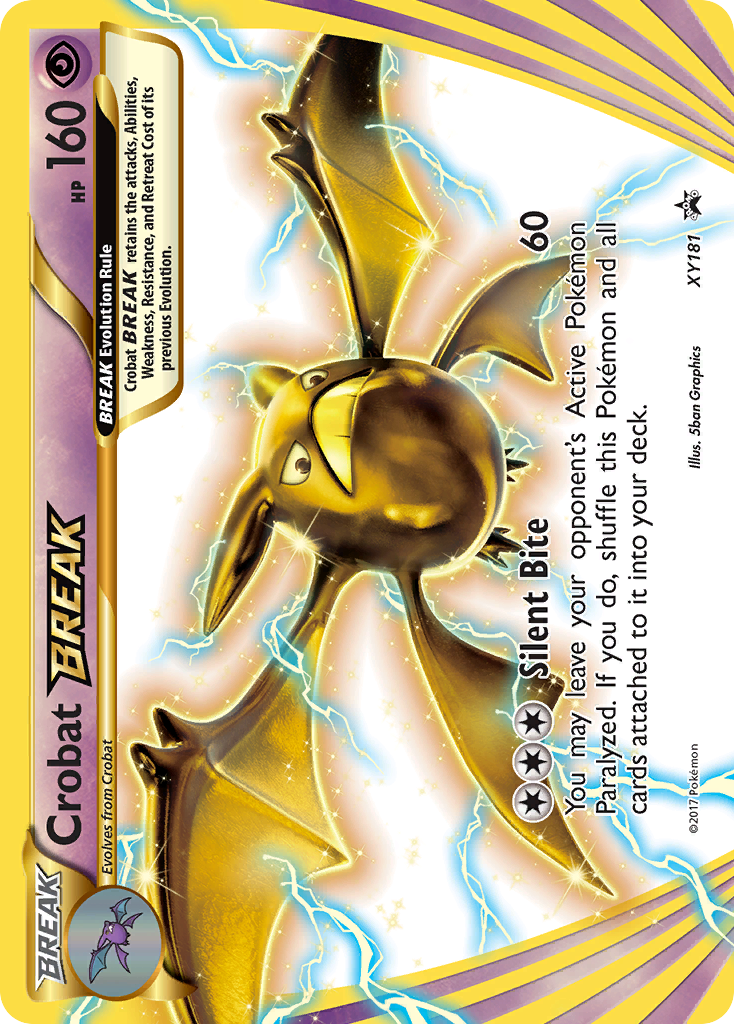 Crobat BREAK (XY181) [XY: Black Star Promos] | I Want That Stuff Brandon