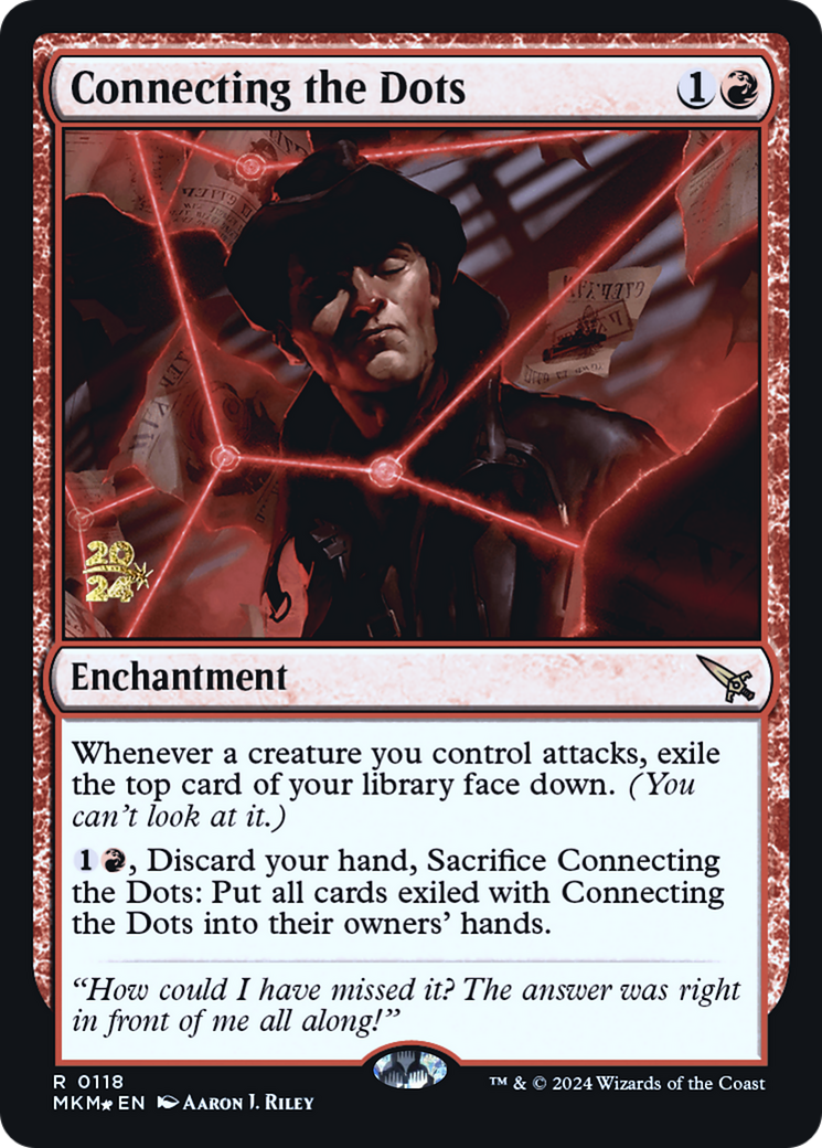 Connecting the Dots [Murders at Karlov Manor Prerelease Promos] | I Want That Stuff Brandon