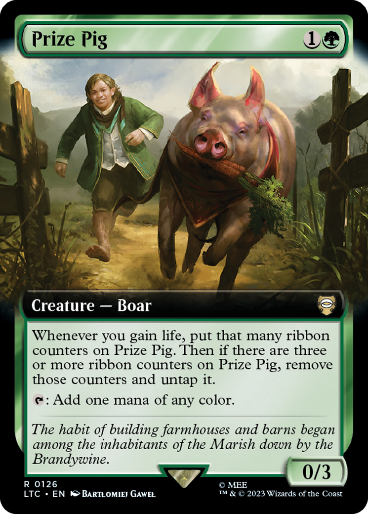 Prize Pig (Extended Art) [The Lord of the Rings: Tales of Middle-Earth Commander] | I Want That Stuff Brandon