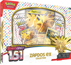 Scarlet & Violet: 151 - Zapdos ex Box | I Want That Stuff Brandon