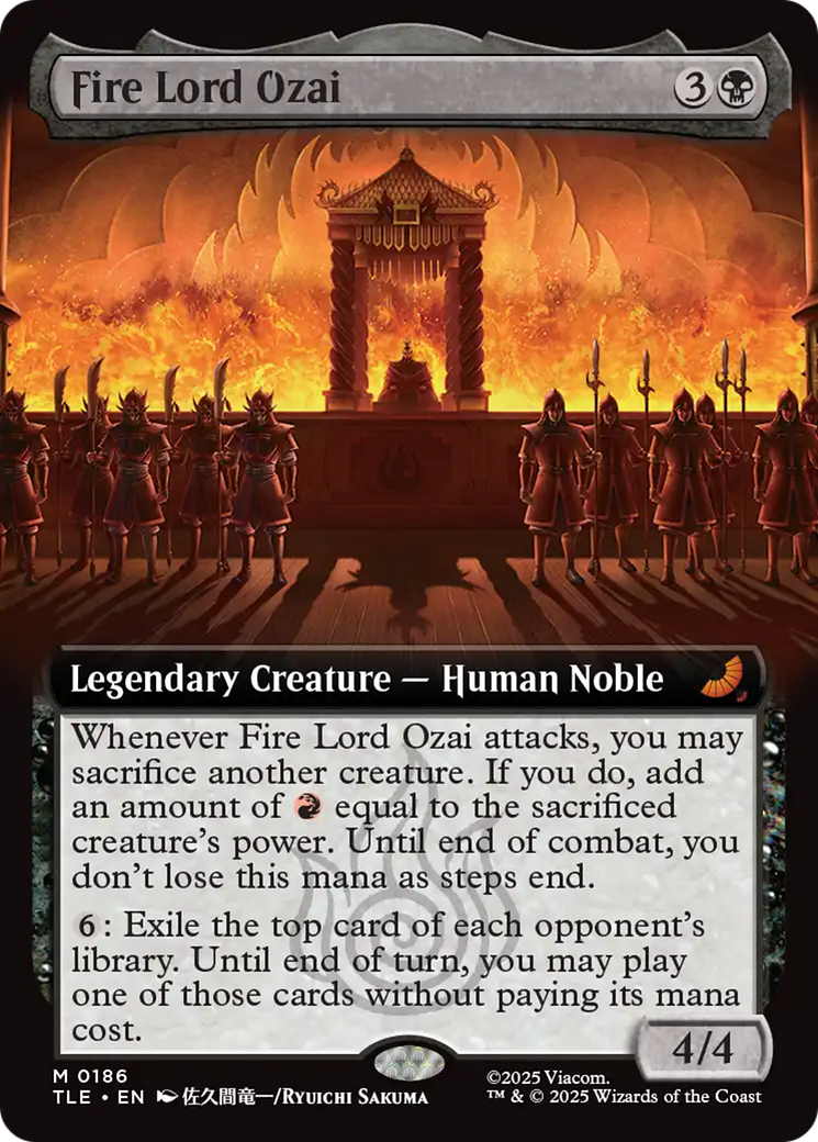 Fire Lord Ozai (Extended Art) [Avatar: The Last Airbender: Eternal-Legal] | I Want That Stuff Brandon
