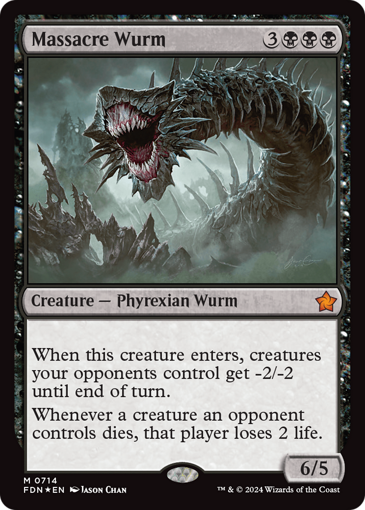 Massacre Wurm [Foundations] | I Want That Stuff Brandon