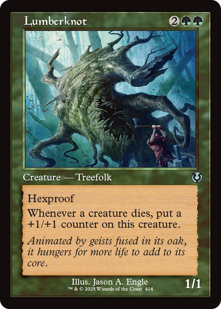 Lumberknot (Retro Frame) [Innistrad Remastered] | I Want That Stuff Brandon