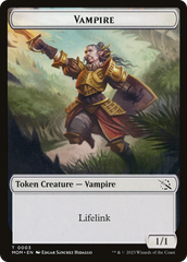 Vampire // Horse Double-Sided Token [The List] | I Want That Stuff Brandon