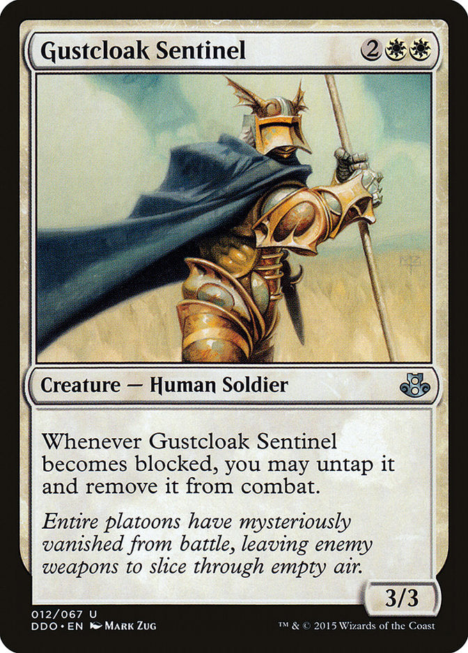 Gustcloak Sentinel [Duel Decks: Elspeth vs. Kiora] | I Want That Stuff Brandon