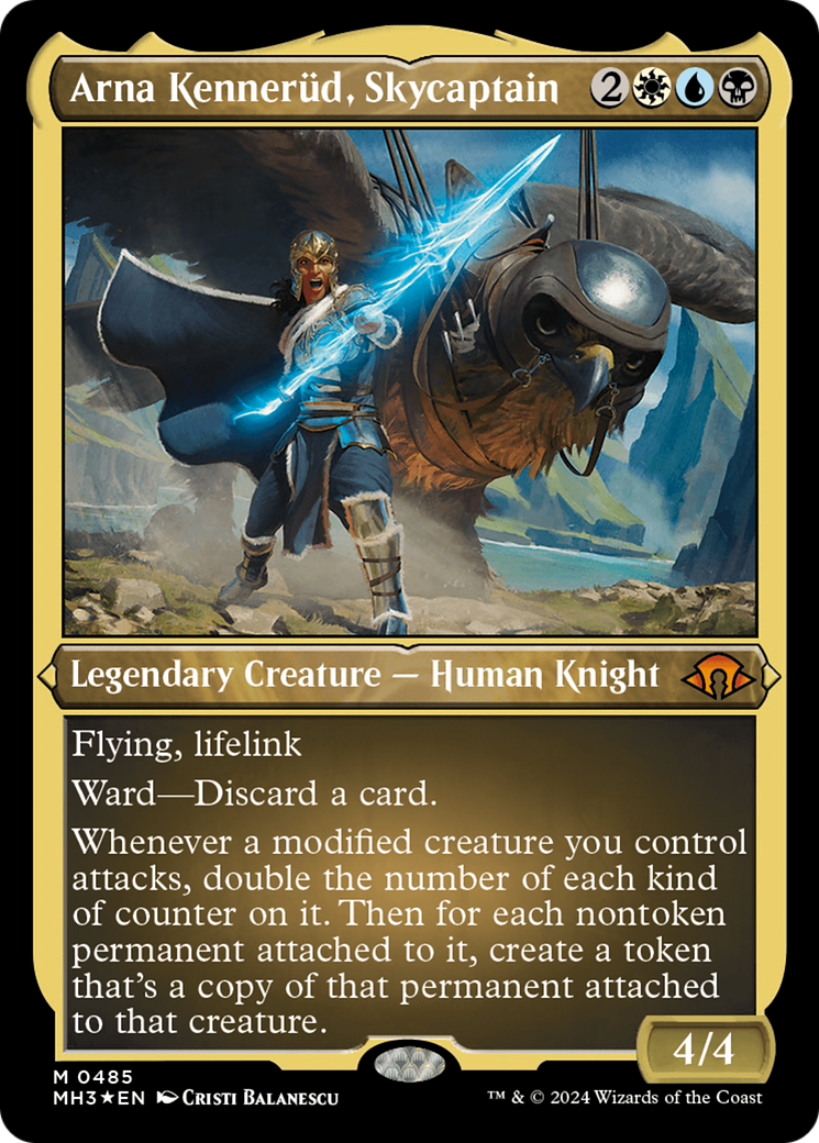 Arna Kennerud, Skycaptain (Foil Etched) [Modern Horizons 3] | I Want That Stuff Brandon