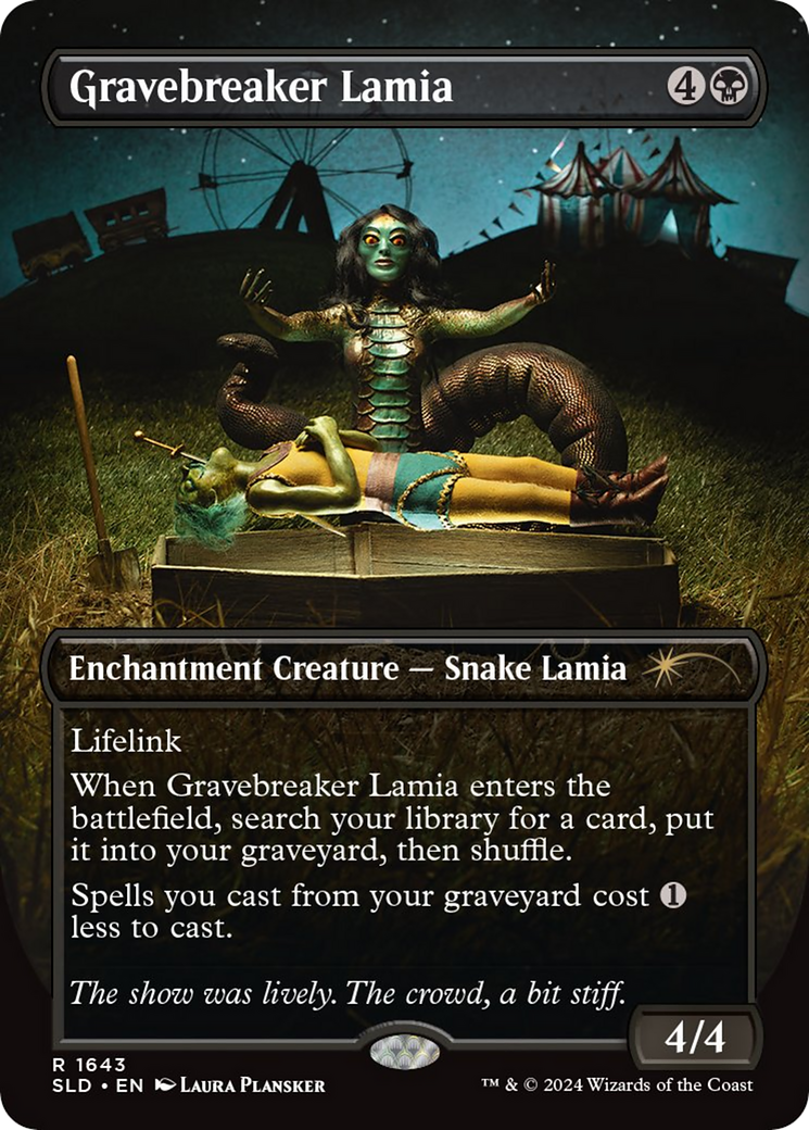 Gravebreaker Lamia (Rainbow Foil) [Secret Lair Drop Series] | I Want That Stuff Brandon