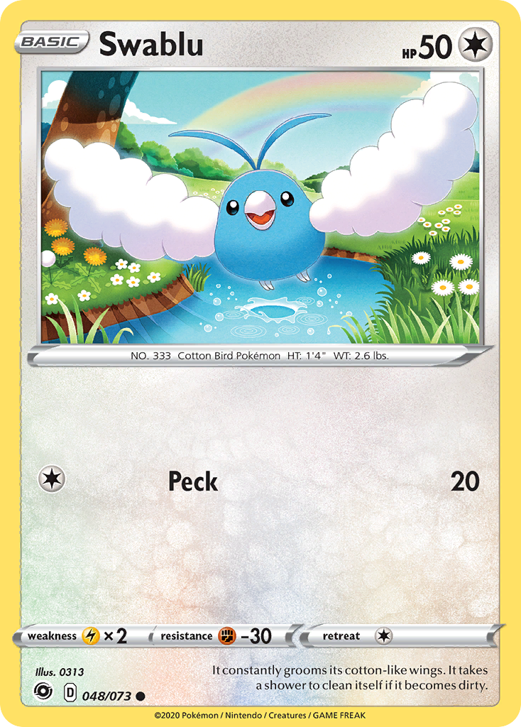 Swablu (048/073) [Sword & Shield: Champion's Path] | I Want That Stuff Brandon