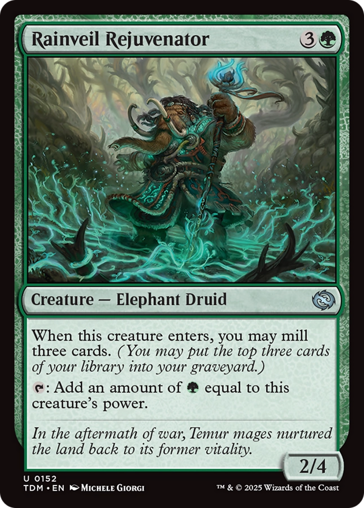 Rainveil Rejuvenator [Tarkir: Dragonstorm] | I Want That Stuff Brandon