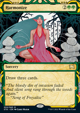 Harmonize (Foil Etched) [Strixhaven: Mystical Archive] | I Want That Stuff Brandon