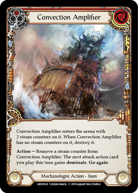 Convection Amplifier [ARC019-R] (Arcane Rising)  1st Edition Rainbow Foil | I Want That Stuff Brandon