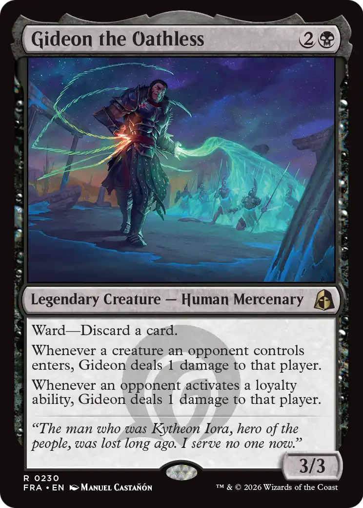 Gideon the Oathless [Reality Fracture] | I Want That Stuff Brandon