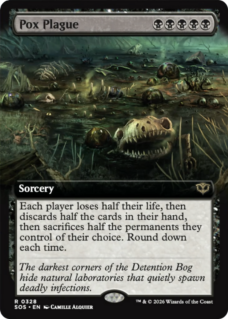 Pox Plague (Extended Art) [Secrets of Strixhaven] | I Want That Stuff Brandon