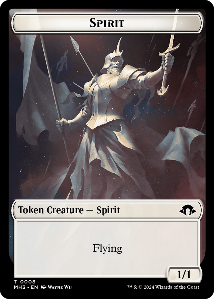 Spirit Token (0008) [Modern Horizons 3 Tokens] | I Want That Stuff Brandon