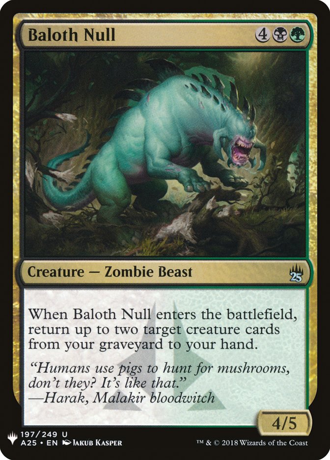 Baloth Null [Mystery Booster] | I Want That Stuff Brandon