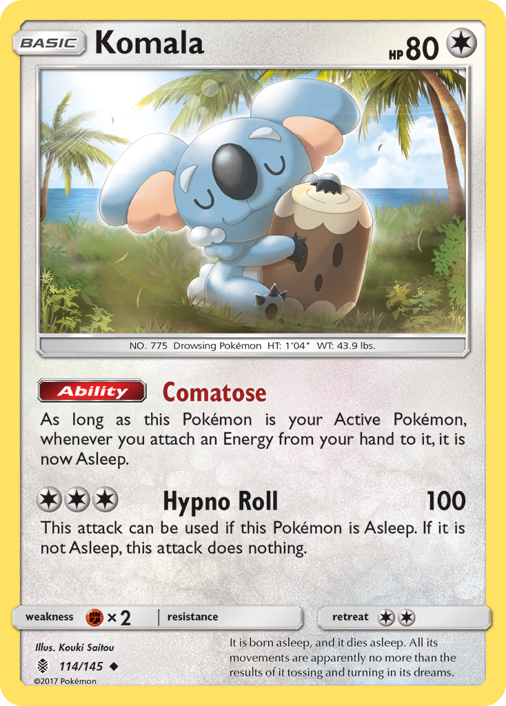 Komala (114/145) [Sun & Moon: Guardians Rising] | I Want That Stuff Brandon