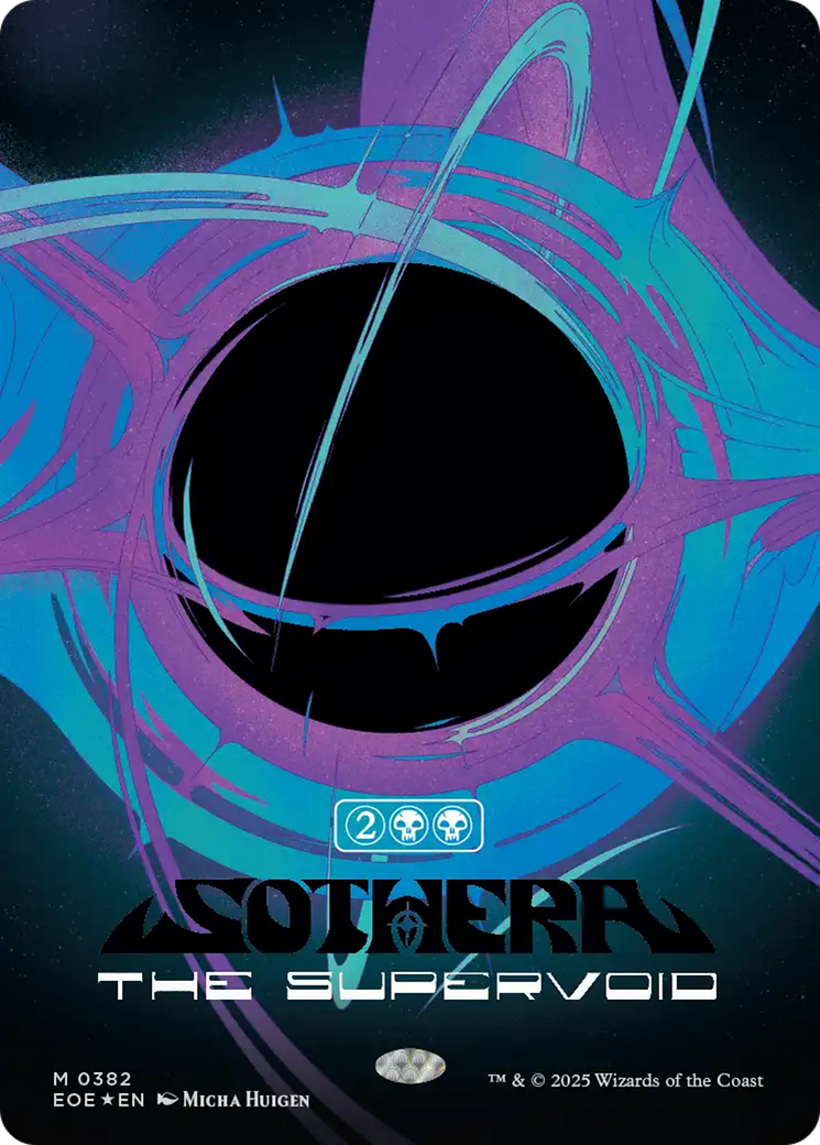 Sothera, the Supervoid (Singularity Foil) [Edge of Eternities] | I Want That Stuff Brandon