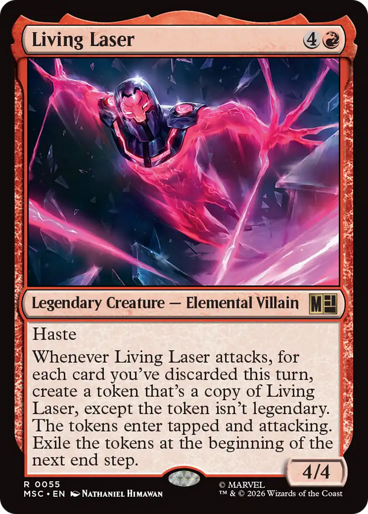 Living Laser [Marvel Super Heroes Commander] | I Want That Stuff Brandon