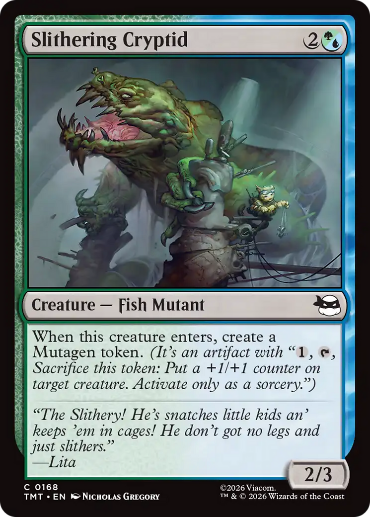 Slithering Cryptid [Teenage Mutant Ninja Turtles] | I Want That Stuff Brandon