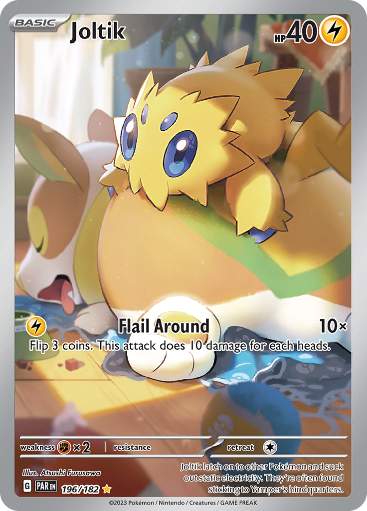 Joltik (196/182) [Scarlet & Violet: Paradox Rift] | I Want That Stuff Brandon