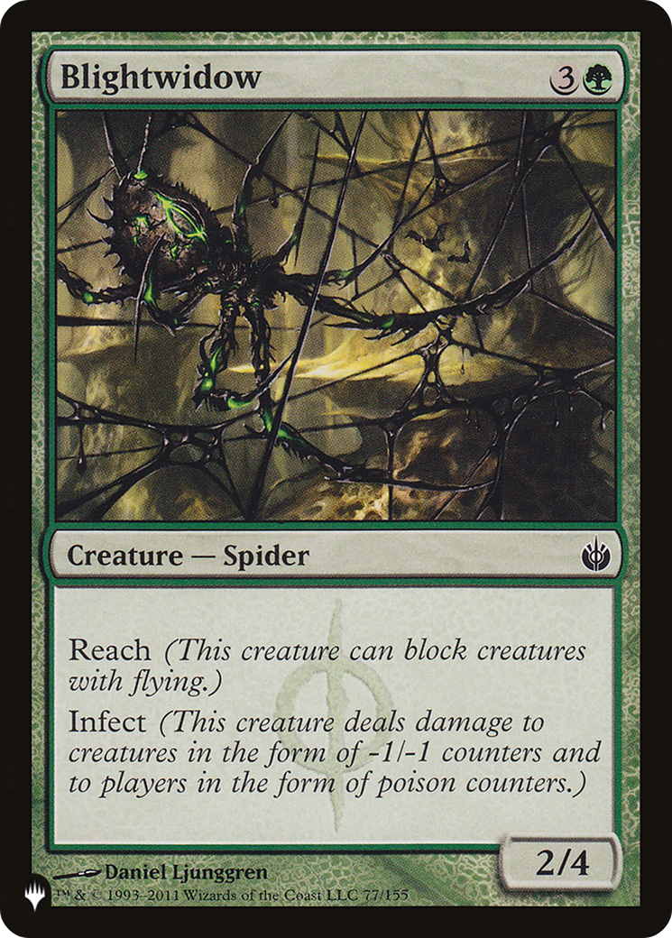 Blightwidow [The List Reprints] | I Want That Stuff Brandon