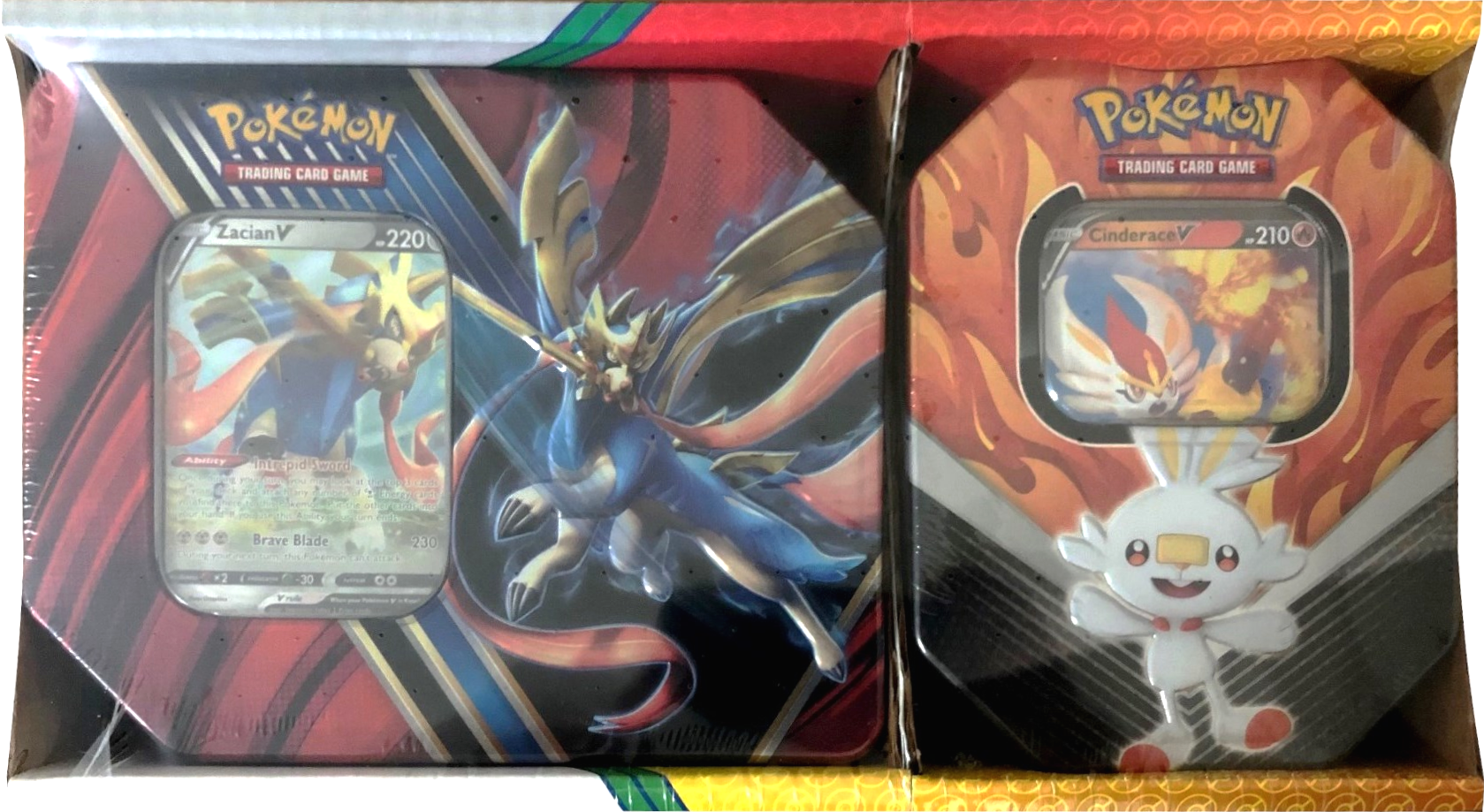Legends of Galar/Galar Partners - 2-Pack Tin (Zacian V & Cinderace V) | I Want That Stuff Brandon