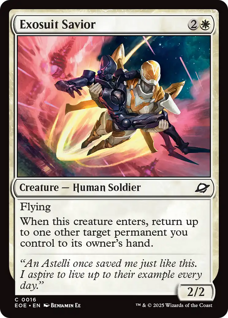 Exosuit Savior [Edge of Eternities] | I Want That Stuff Brandon