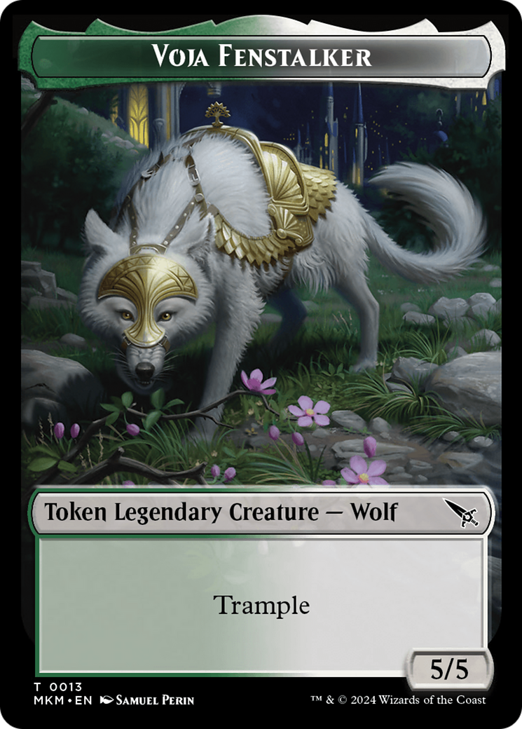 Voja Fenstalker Token [Murders at Karlov Manor Tokens] | I Want That Stuff Brandon