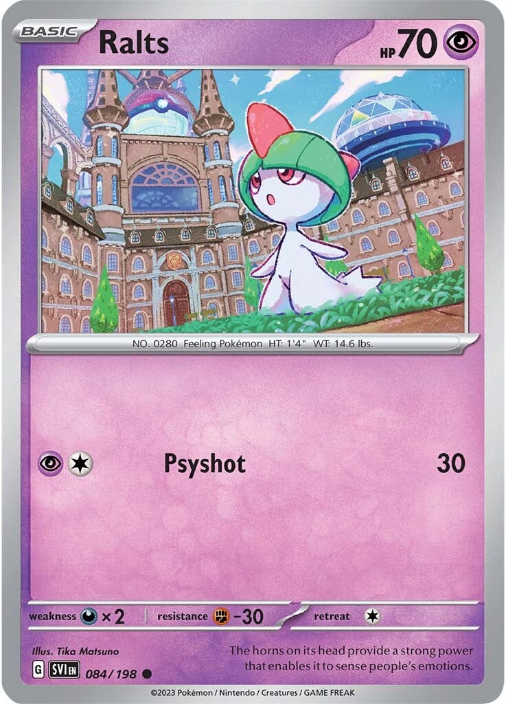 Ralts (084/198) [Scarlet & Violet: Base Set] | I Want That Stuff Brandon