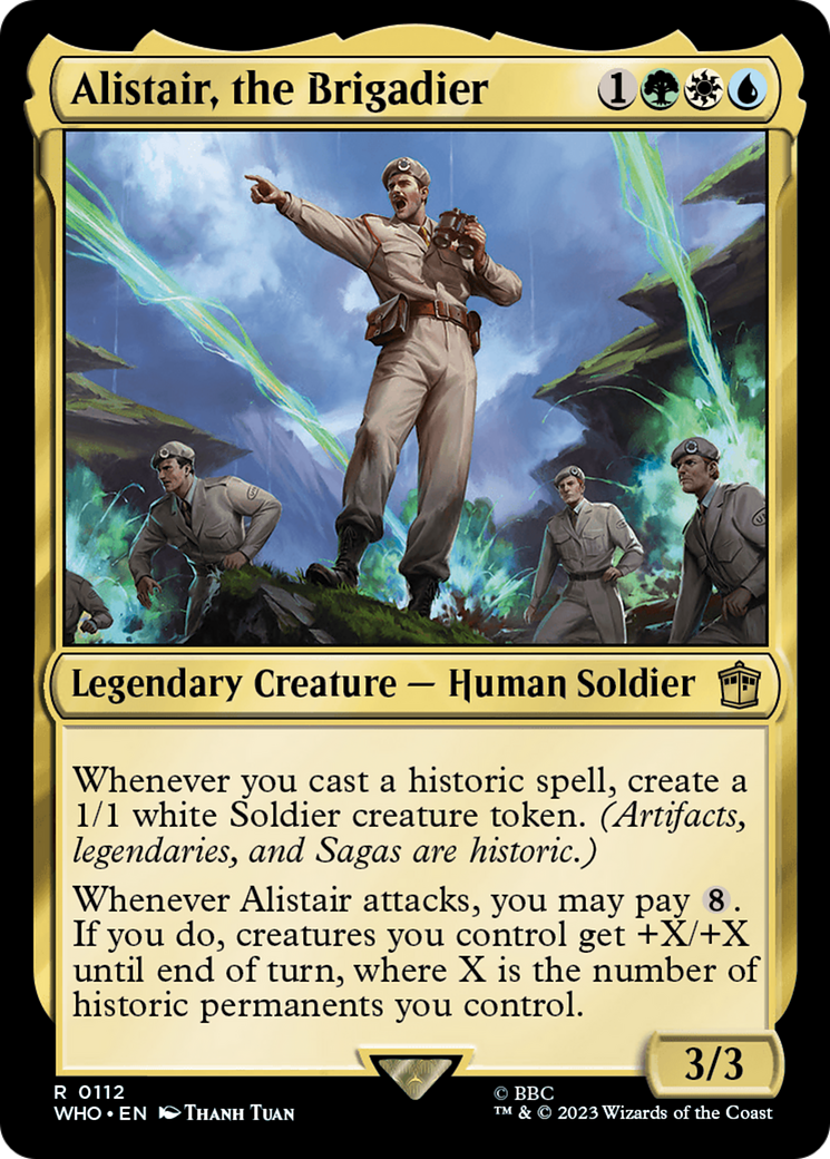 Alistair, the Brigadier [Doctor Who] | I Want That Stuff Brandon