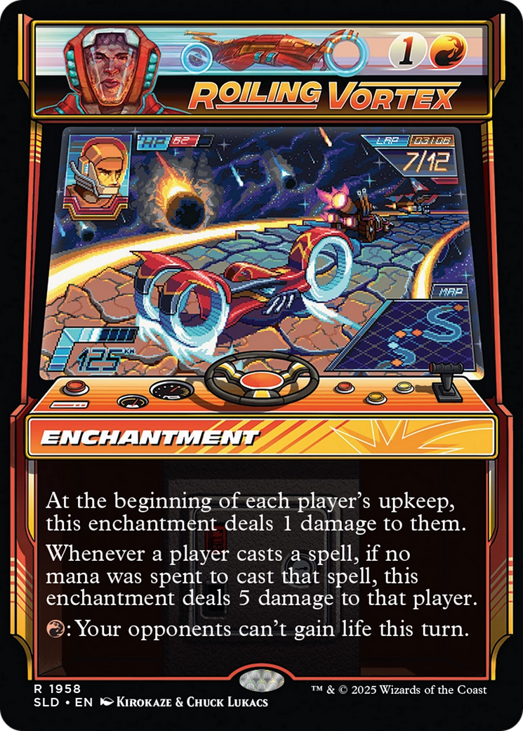 Roiling Vortex (Rainbow Foil) [Secret Lair Drop Series] | I Want That Stuff Brandon