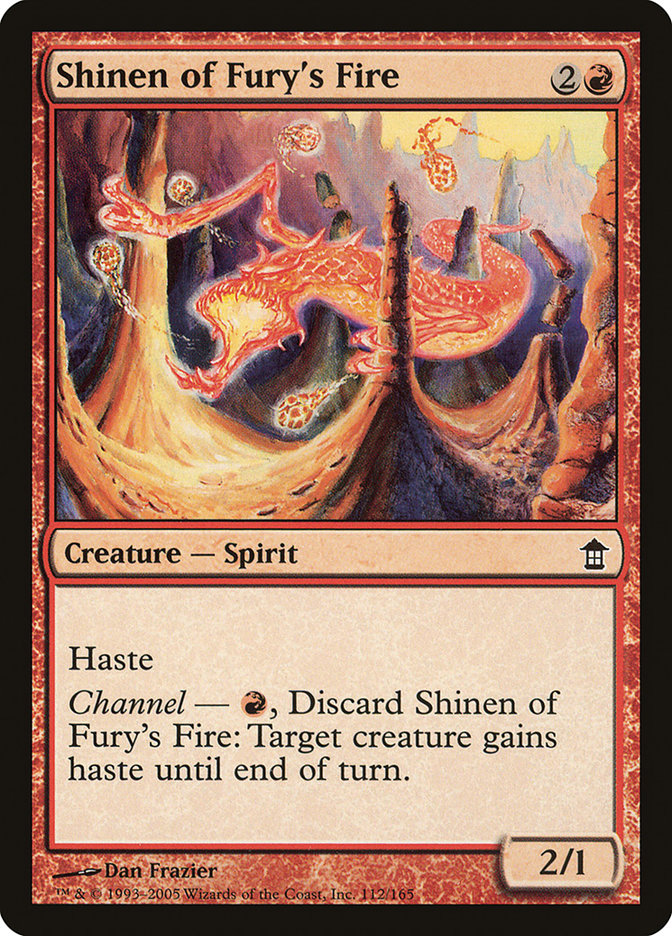 Shinen of Fury's Fire [Saviors of Kamigawa] | I Want That Stuff Brandon