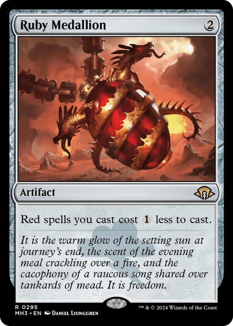 Ruby Medallion [Modern Horizons 3] | I Want That Stuff Brandon