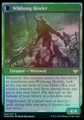 Howlpack Piper // Wildsong Howler [Innistrad: Crimson Vow Prerelease Promos] | I Want That Stuff Brandon