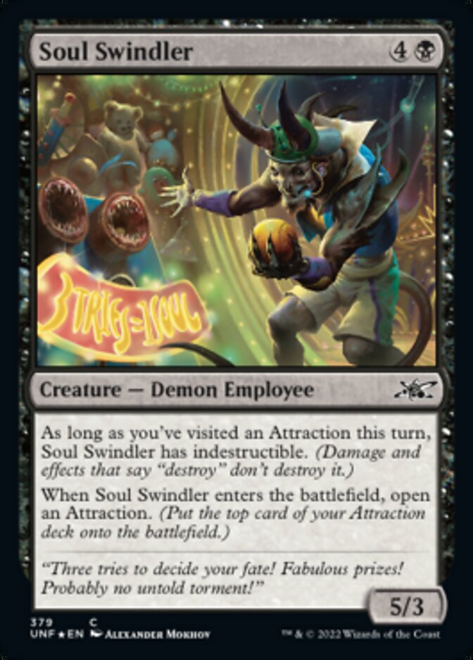 Soul Swindler (Galaxy Foil) [Unfinity] | I Want That Stuff Brandon