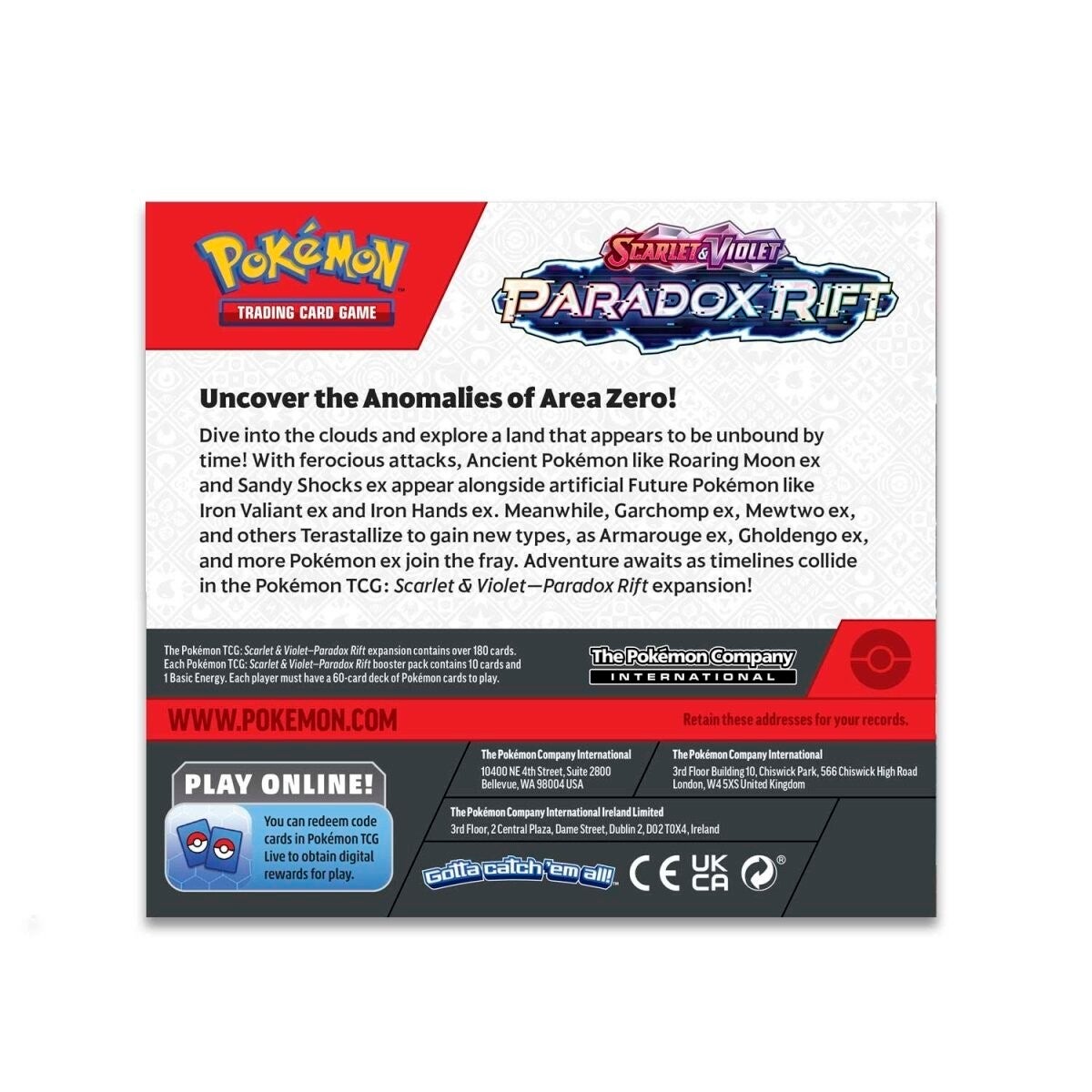 Scarlet & Violet: Paradox Rift - Booster Box | I Want That Stuff Brandon