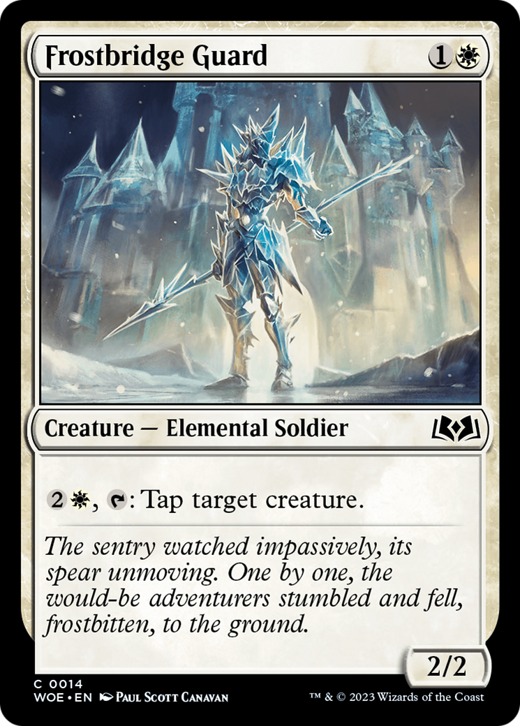 Frostbridge Guard [Wilds of Eldraine] | I Want That Stuff Brandon