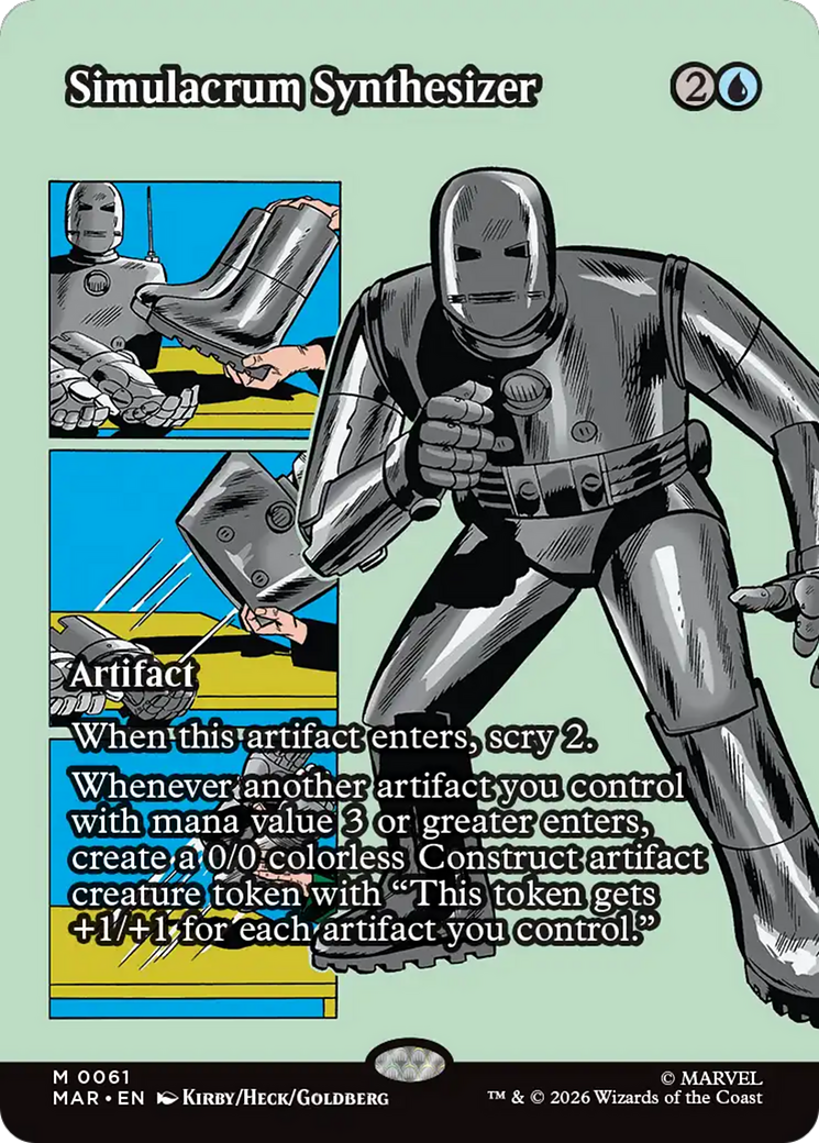 Simulacrum Synthesizer (Borderless) [Marvel Universe: Eternal-Legal] | I Want That Stuff Brandon