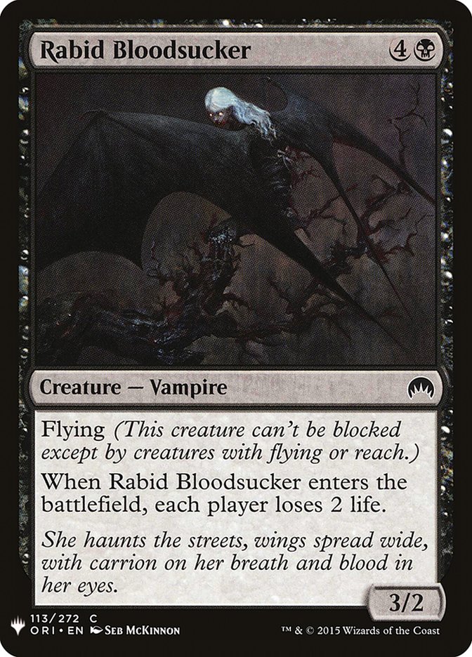 Rabid Bloodsucker [Mystery Booster] | I Want That Stuff Brandon