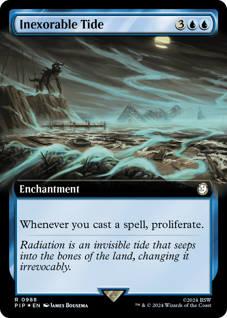 Inexorable Tide (Extended Art) (Surge Foil) [Fallout] | I Want That Stuff Brandon