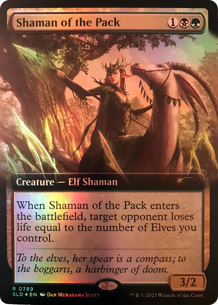 Shaman of the Pack (Extended Art) [Secret Lair Drop Series] | I Want That Stuff Brandon