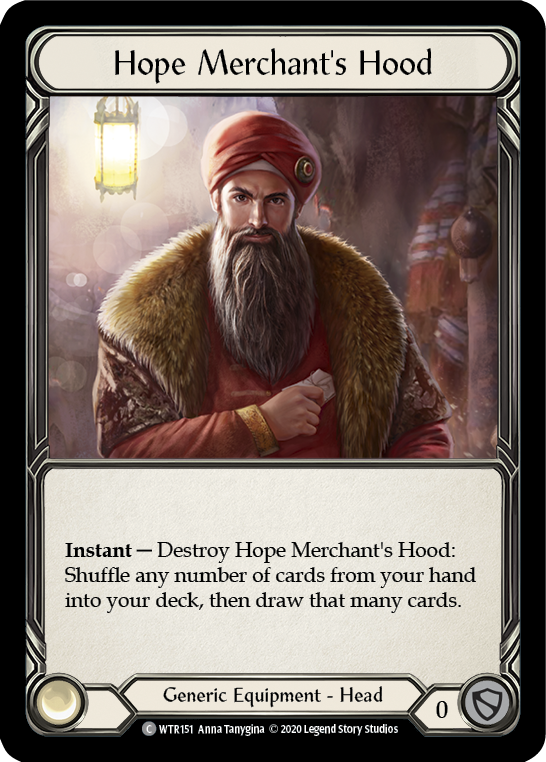 Hope Merchant's Hood [U-WTR151] (Welcome to Rathe Unlimited)  Unlimited Normal | I Want That Stuff Brandon